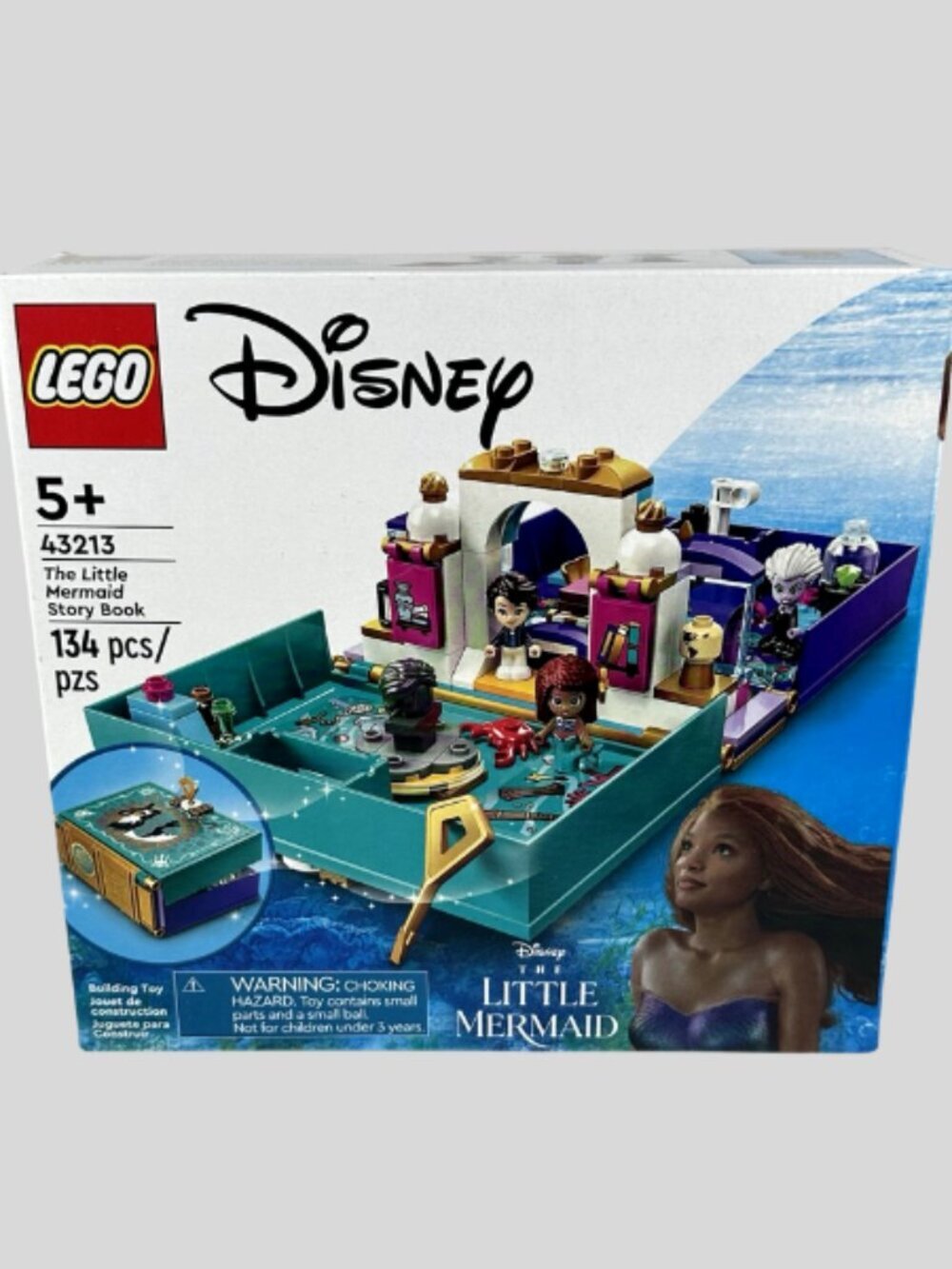 LEGO Disney Little Mermaid Story Book Set 43213 New Sealed